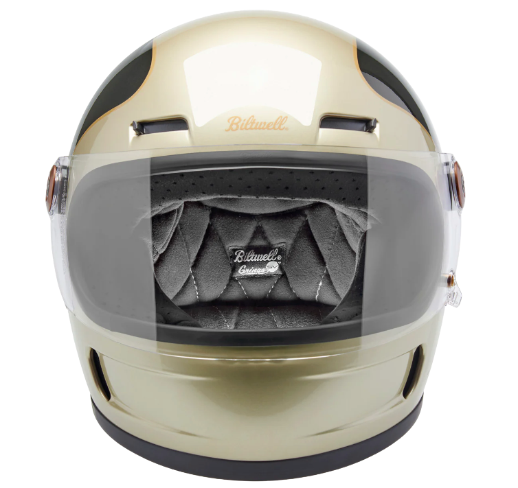 TICO SV HELMET metallic champagne/charcoal tracker