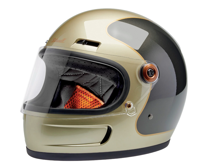 TICO SV HELMET metallic champagne/charcoal tracker