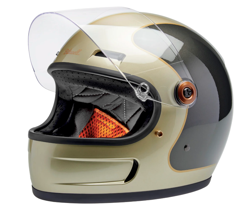 TICO SV HELMET metallic champagne/charcoal tracker