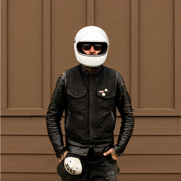 TICO S HELMET gloss white