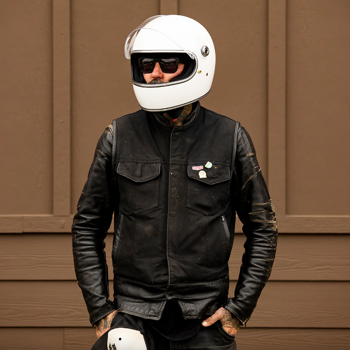 TICO S HELMET gloss white