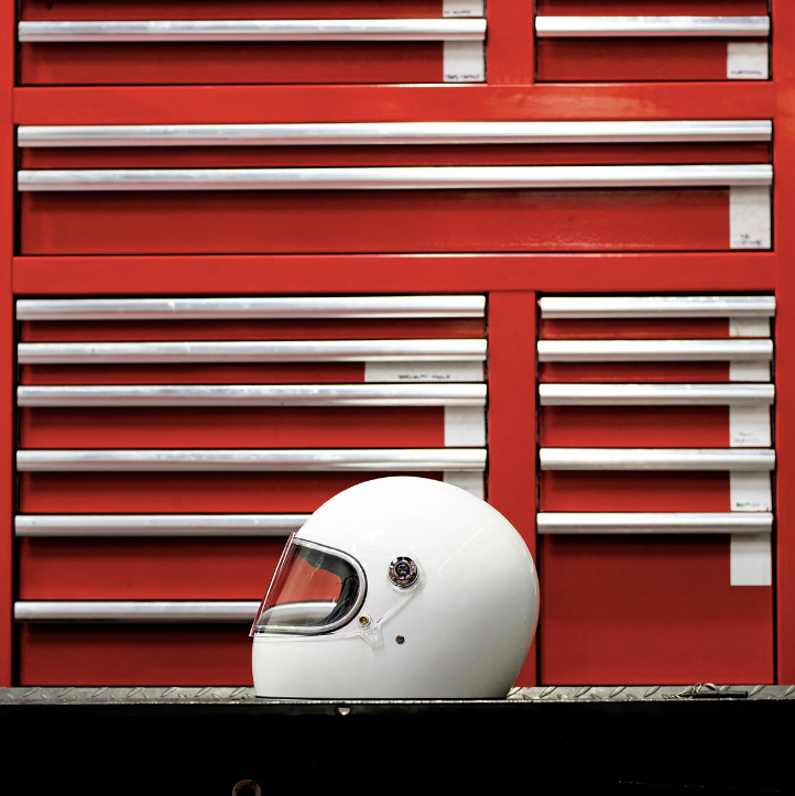 TICO S HELMET gloss white