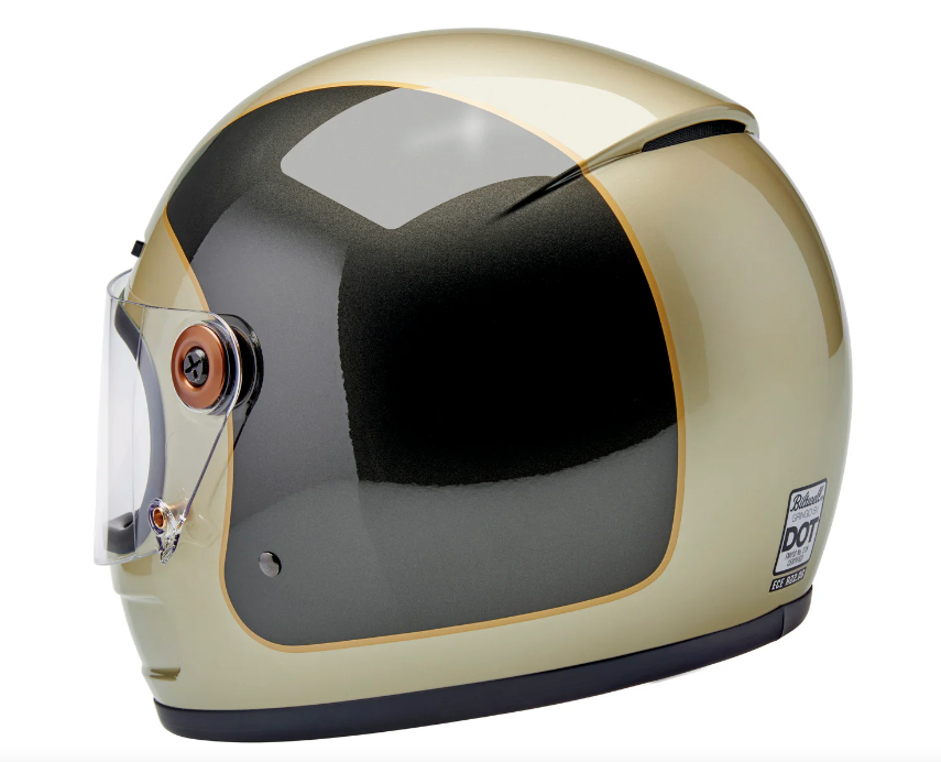 TICO SV HELMET metallic champagne/charcoal tracker