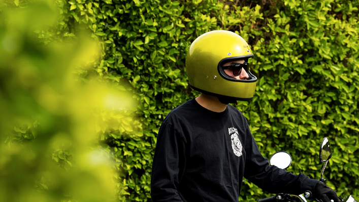 TICO HELMET metallic lime
