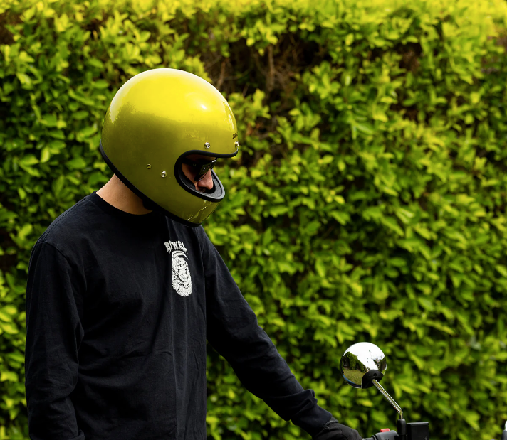 TICO HELMET metallic lime