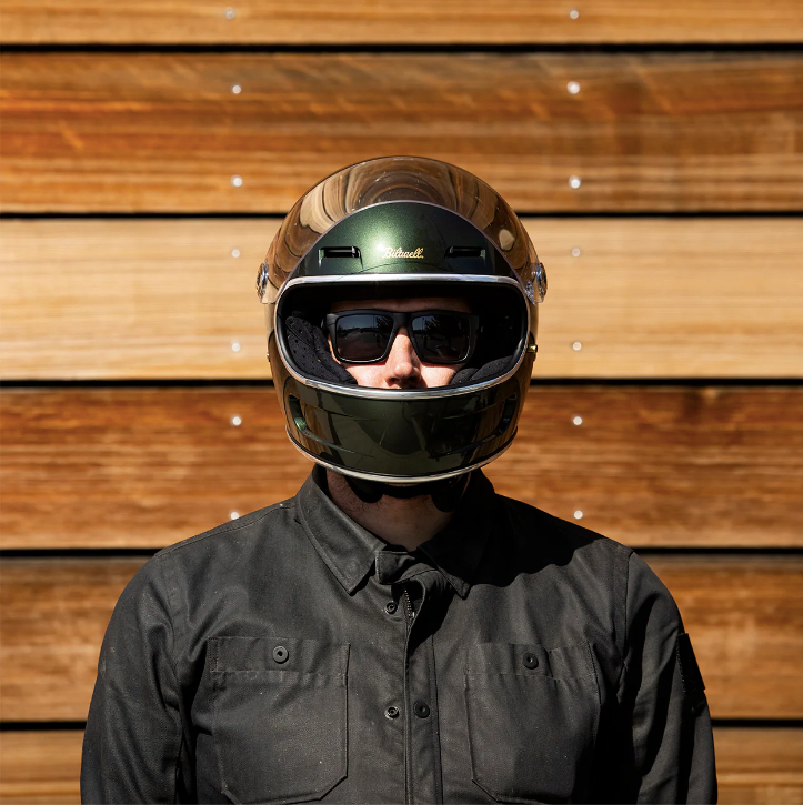 TICO SV HELMET metallic sierra green