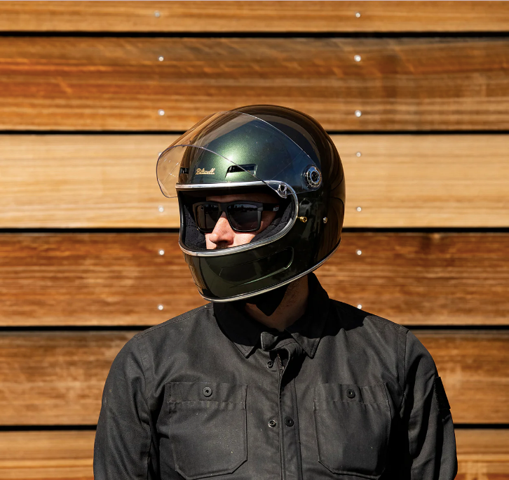 TICO SV HELMET metallic sierra green