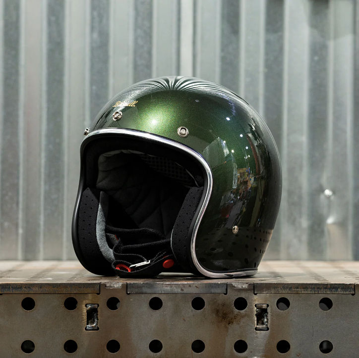 BONANZA HELMET metallic sierra green