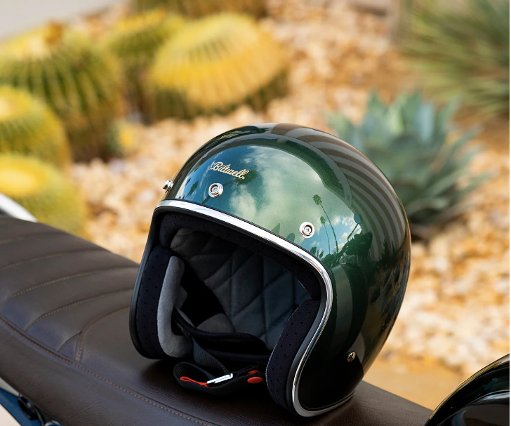 BONANZA HELMET metallic sierra green