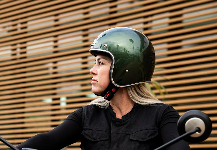 BONANZA HELMET metallic sierra green