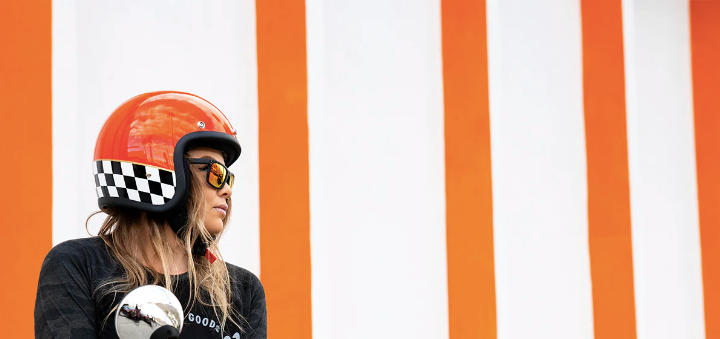 BONANZA HELMET competition orange