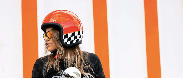 BONANZA HELMET competition orange