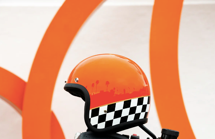 BONANZA HELMET competition orange