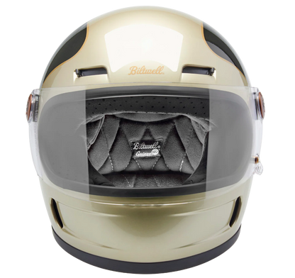 TICO SV HELMET metallic champagne/charcoal tracker