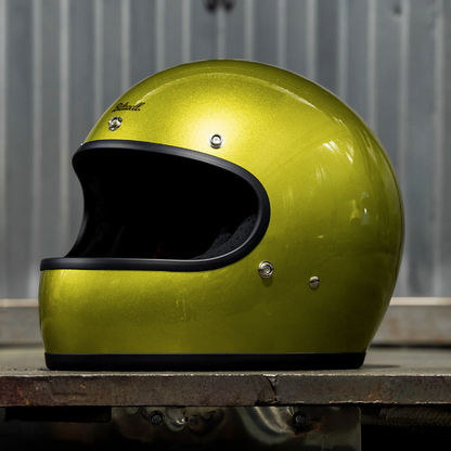 TICO HELMET metallic lime