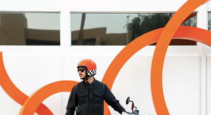 BONANZA HELMET competition orange